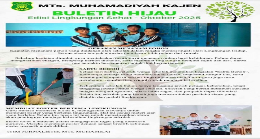 Buletin Hijau : Edisi Lingkungan Sehat - Oktober 2025