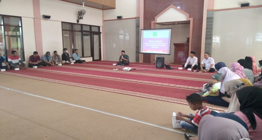 SILATURAHMI DENGAN WALI MURID KELAS 7 DENGAN MEMPERKENALKAN MTS MUHAMMADIYAH KAJEN DAN MEMPERKENALKAN APLIKASI GOBIT